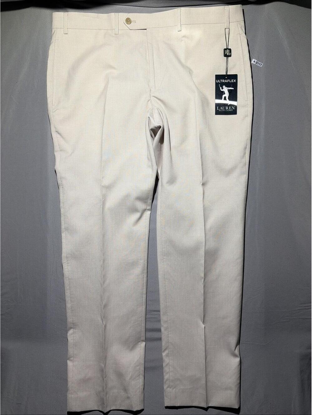👀NWT Ralph Lauren Ultraflex Men's 38 x 30  - Stone - Stretch ($95.00 MSRP Each)